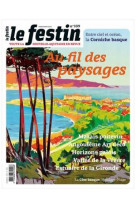 Revue le festin # 109 au fil des paysages