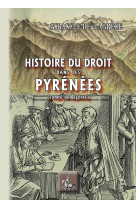 Histoire du droit dans les pyrenees
