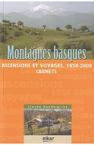 Montagnes basques - ascensions et voyages, 1958-2008