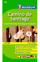 Cartes historiques / thematiqu - camino de santiago - saint jean pied de port - santiago de composte