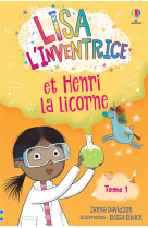 Lisa l-inventrice - tome 1 lisa l-inventrice et henri la licorne