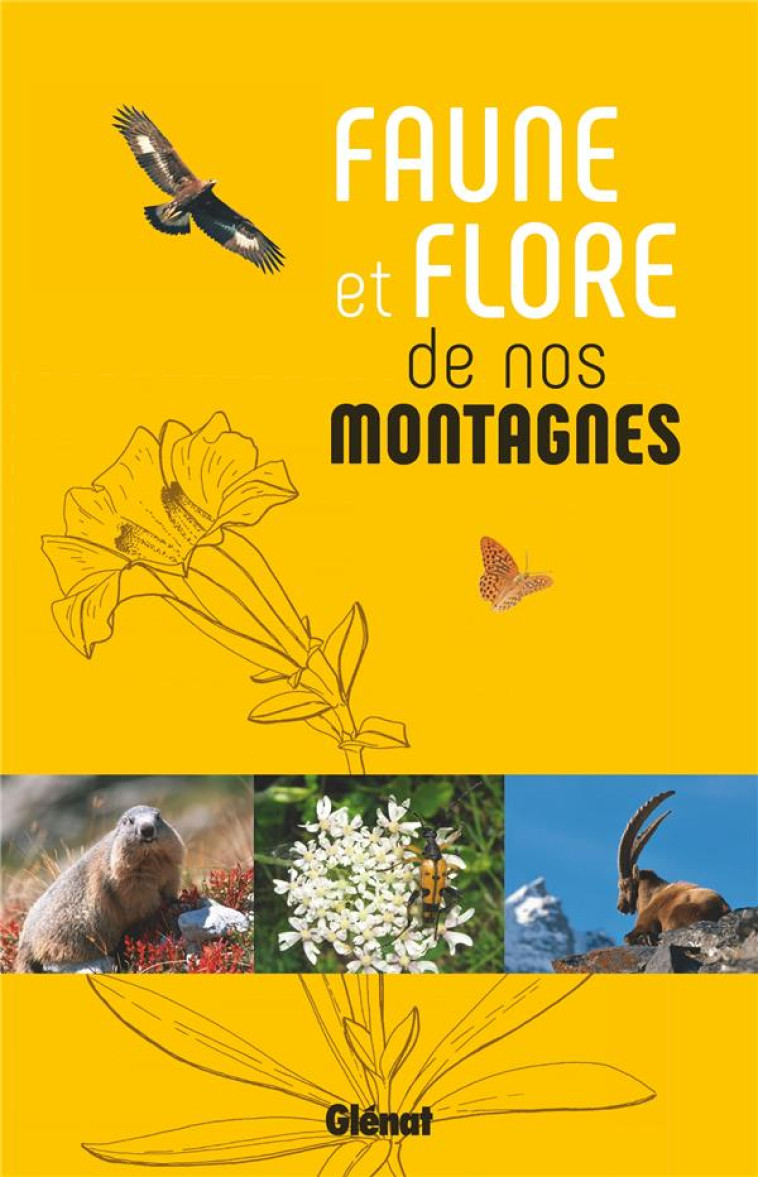 FAUNE ET FLORE DE NOS MONTAGNES - ALPES, CORSE, JURA, MASSIF CENTRAL, PYRENEES, VOSGES - XXX - GLENAT