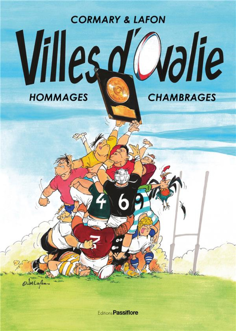 VILLES D'OVALIE : HOMMAGES, CHAMBRAGES - JEAN-MICHEL CORMARY - PASSIFLORE