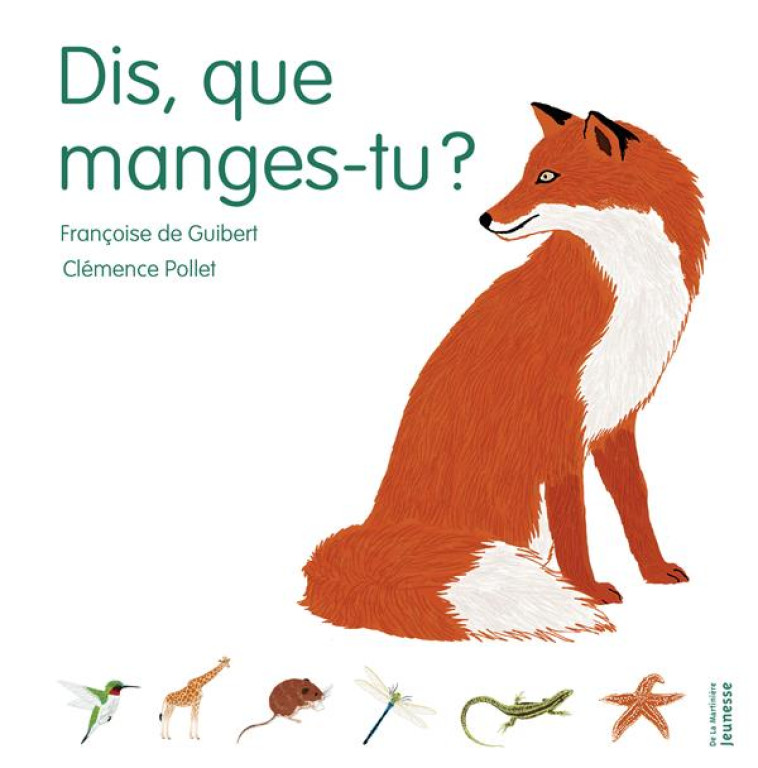 DIS, QUE MANGES-TU ? - DE GUIBERT/POLLET - MARTINIERE BL