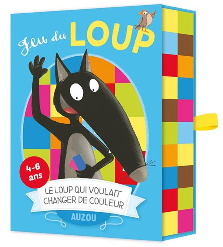 LE JEU DE CARTES DU LOUP QUI VOULAIT CHANGER DE COULEUR - FRAGA/LALLEMAND - Auzou