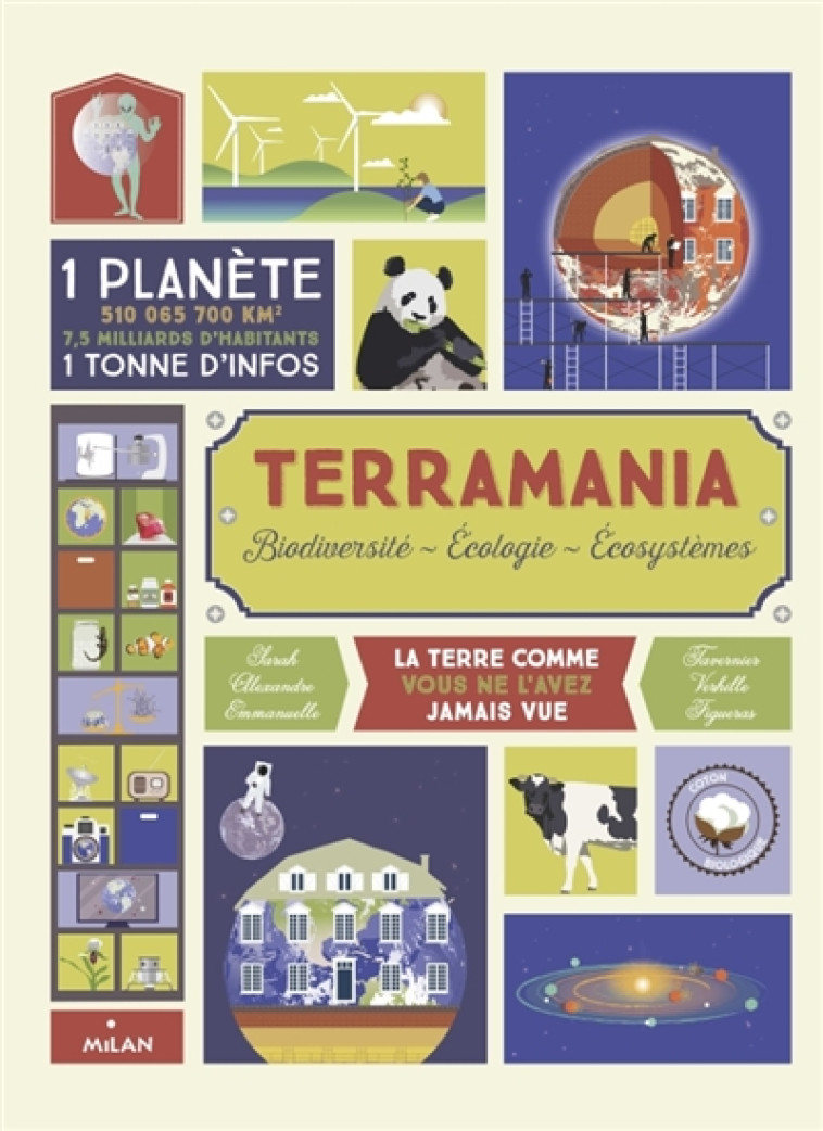 TERRAMANIA - NOTRE PLANETE VUE COMME UNE MAISON - FIGUERAS/VERHILLE - BD Kids