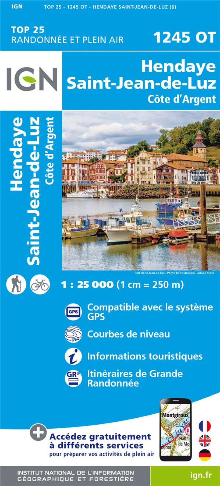 1245OT HENDAYE/ST-JEAN-DE-LUZ - XXX - MICHELIN