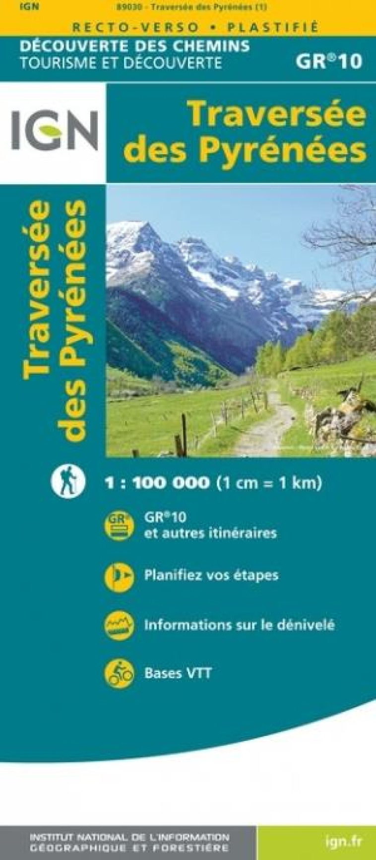 89030 LA TRAVERSEE DES PYRENEES - XXX - MICHELIN