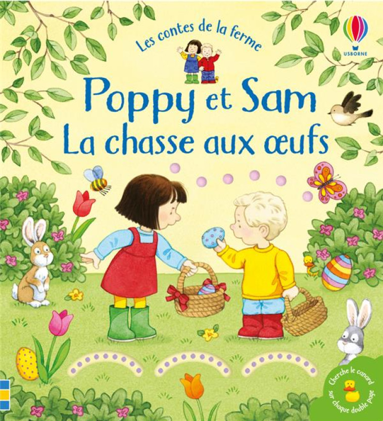 POPPY ET SAM - LA CHASSE AUX OEUFS - LES CONTES DE LA FERME - TAPLIN/CARTWRIGHT - NC